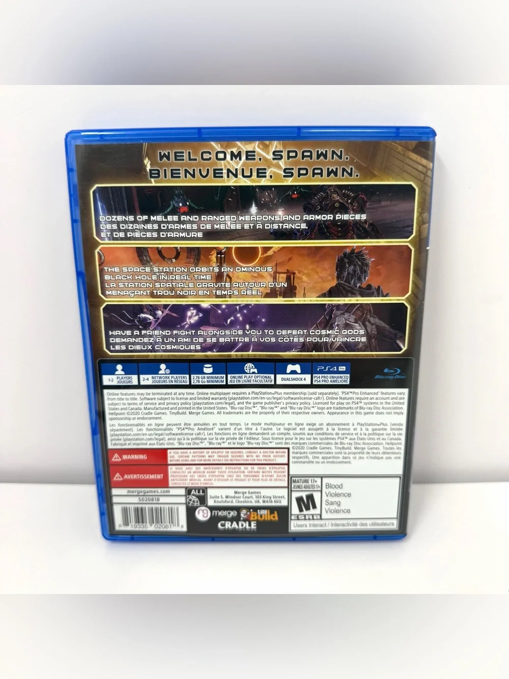 Hellpoint - Sony Playstation 4 PS4 Video Game Mint Game Disc Case Tested